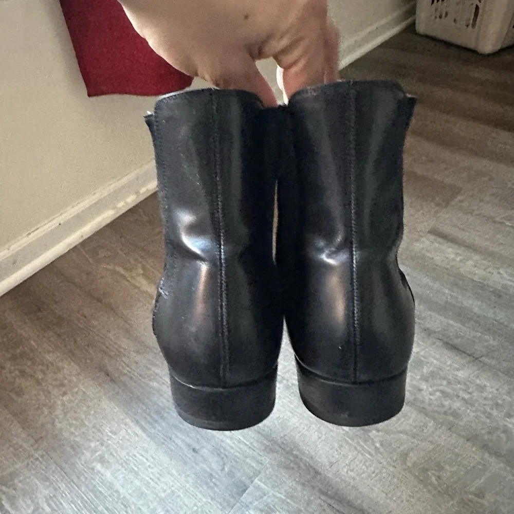 Hedi Slimane Saint Laurent Wyatt 44 US 11 Chelsea Men's Boots Leather Y2K YSL